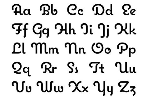 Free Printable Alphabet Stencils | Bernard