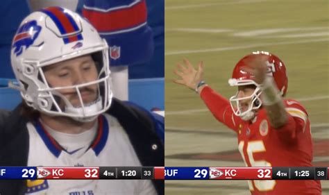 Josh Allen Had The Most Heartbreaking Look On His Face After Chiefs ...