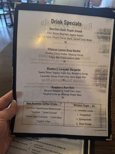 Menu at The Rustic Spoon restaurant, Virginia Beach, Pleasure House Rd ...