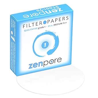 Filter Paper 7 cm Lab Qualitative Filter Paper for Chemistry, Standard ...
