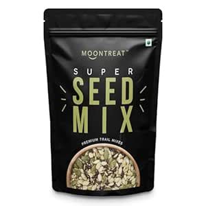 Moontreat 5 in 1 Healthy super seeds mix 400 gm for weight management ...