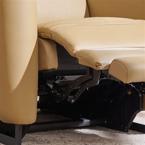 Buy Andre Half Leather 1-Seater Electric Recliner - Beige from Home ...