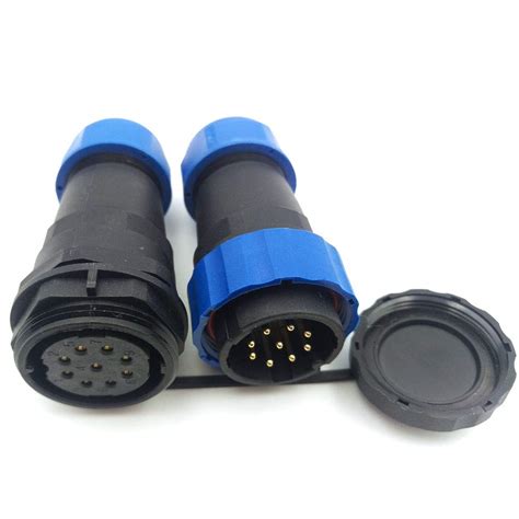 SZJELEN SD28 28MM 9Pin Pair Waterproof Circular Connector IP68,Aviation ...