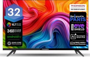 Thomson 9A Series 80 cm (32 inch) HD Ready LED Smart Android TV with 2 ...
