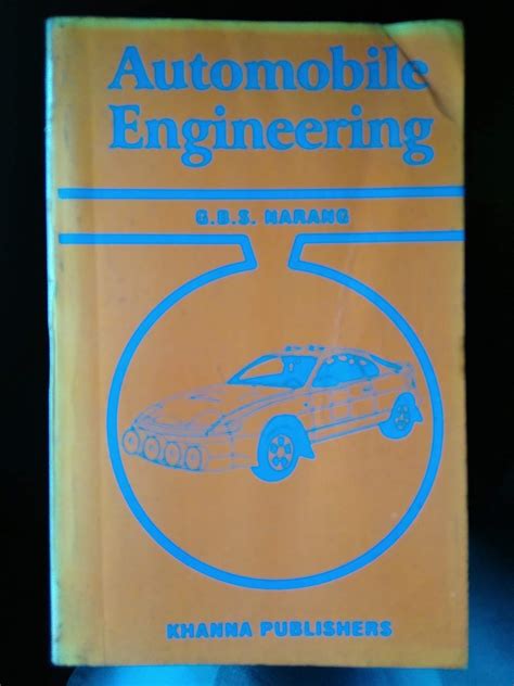 Amazon.in: Buy Automobile Engineering Pub by Khanna publishers Book ...