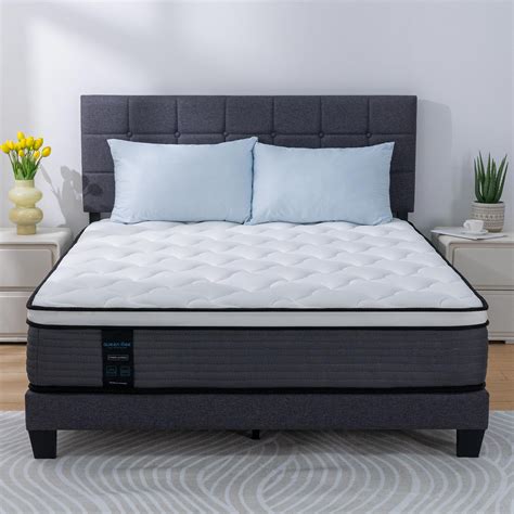 Queen Rose 12'' Medium Hybrid Last Foam Mattress in a Box & Reviews ...