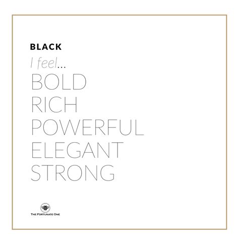Meaning of the Colour Black - The Fortunate One™ Horseshoe Jewellery
