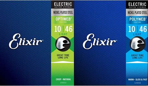 Buy Elixir Strings 19052 Coated Nickel Electric Guitar Strings, Light ...