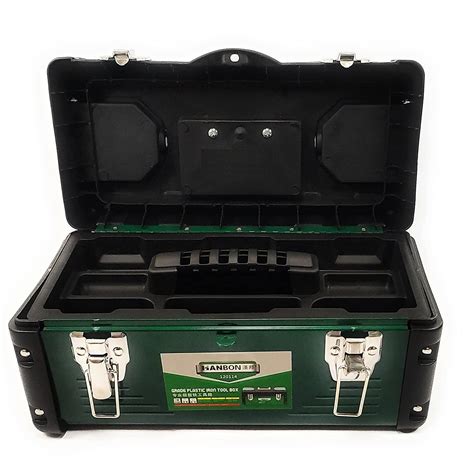 GSK Cut® 19 Inch Tool Box, Plastic Tool Organiser with Removable Tool ...