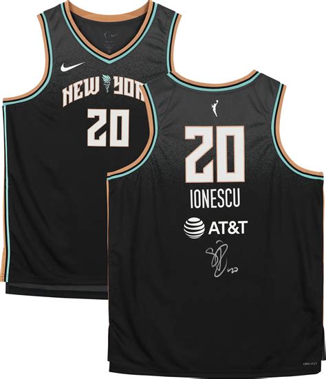 Sabrina Ionescu New York Liberty Autographed Black Explorer Edition ...
