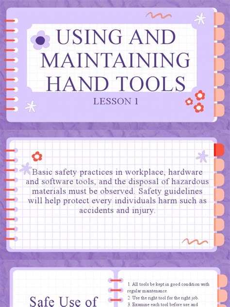 Using Hand Tools and Equipment 的图像结果