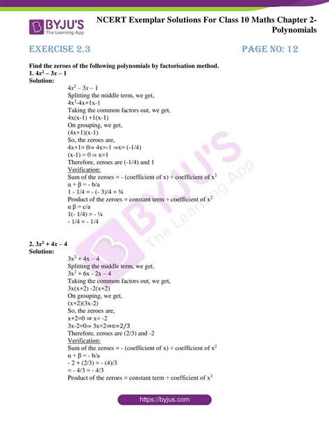 Image result for Class 10th Math Chapter 2