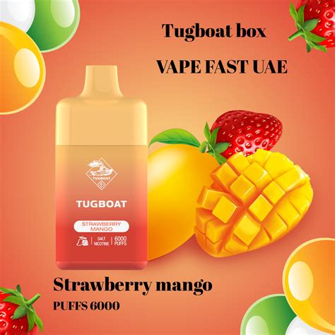 NEW Tugboat Box 6000 Puffs Rechargeable Disposable Vape – vapevilla