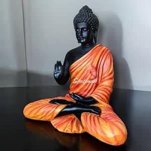 Buy Statonio 15 Inch Gautam Buddha Showpiece Buddha Samadhi Idol ...