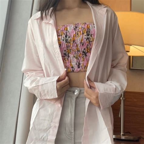 Buy Tube Combo Baby Pink Top & Shirt Set For Women – The Sass Project