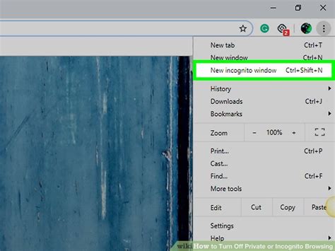 Image result for To Turn Off InPrivate Browsing