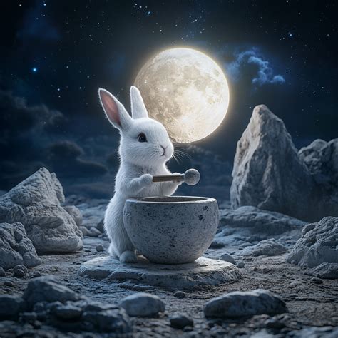 Moon Rabbit: The Celestial Guardian of Immortality and Rebirth