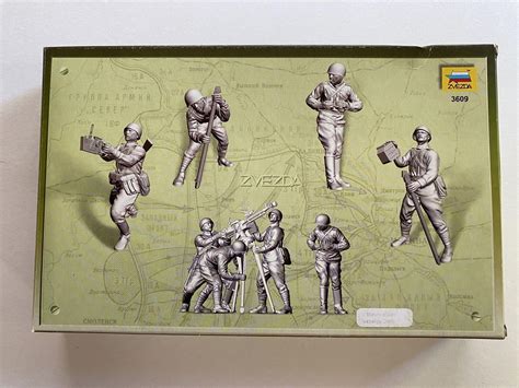 Zvezda 1/35 Soviet DSHK Machine Gun Crew WWII Plastic Model Kit ...