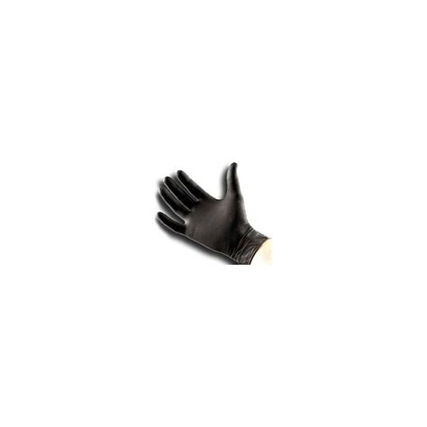 Buy Microflex 296-L MidKnight Black Powder-Free Nitrile Examination ...