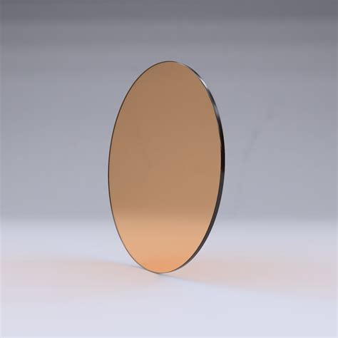 Circular Tinted Bronze/Brown Toughened Glass Table-Top (Saint-Gobain ...