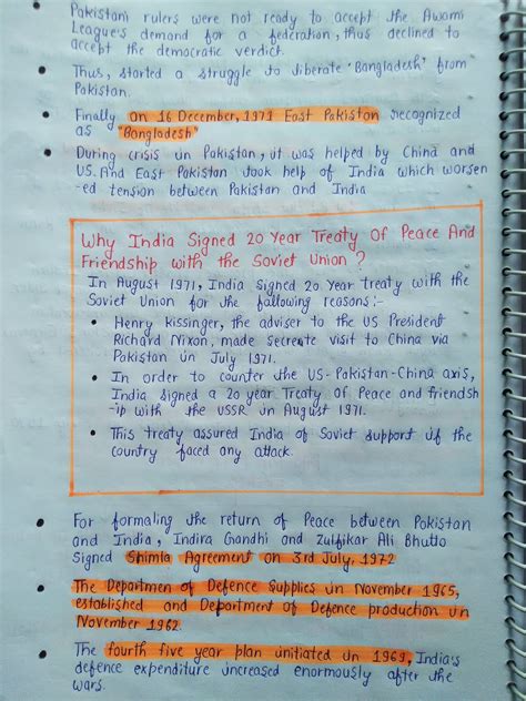 Image result for Hand Written Notes Political Science Class 12