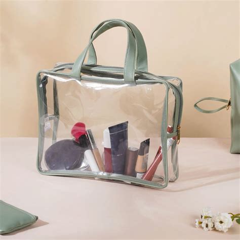 Green Travel Kit Set Of 4 Online - Premium Travel Kit | Nestasia