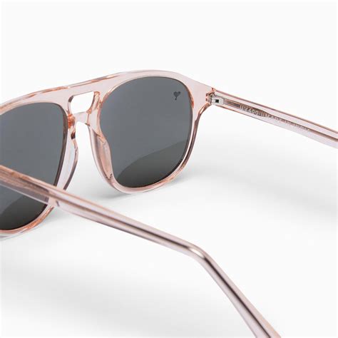 Blush Round Bridge Sunglasses | Buy Pink Sunglasses for Women Online