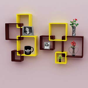 MAAZ ART CRAFT MH36 MDF (Medium Density Fiber) Wall Shelf Price in ...