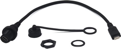 Buy Kework USB Type C Mount, 0.3 Meter USB C Male to Female Flush Mount ...