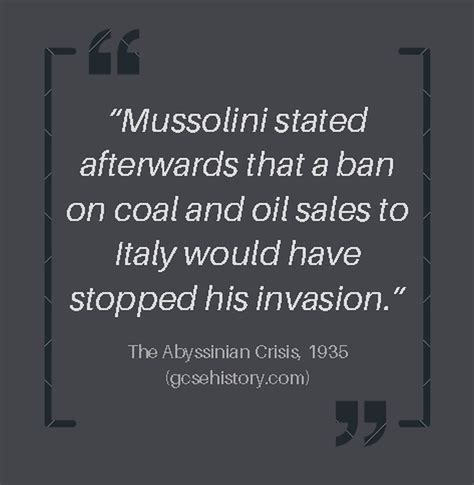 Abyssinia Crisis / Second Italo-Ethiopian War / 1935 / Interbellum 1918 ...