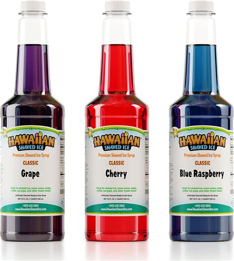 Amazon.com: Ululani's Hawaiian Shave Ice - Gourmet Shave Ice Syrup 3 ...