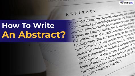 How to Write an Abstract 的图像结果