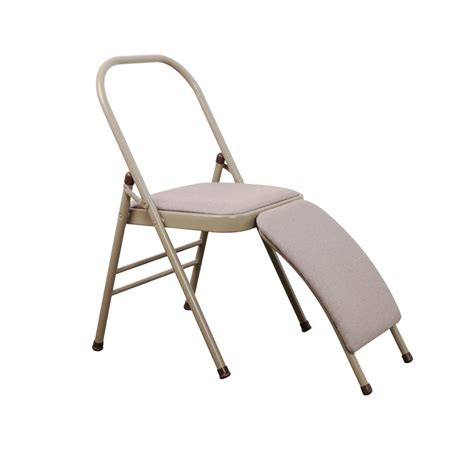 INNOLIFE Veocore Yoga Auxiliary Chair with Lumbar Back Support Foldable ...