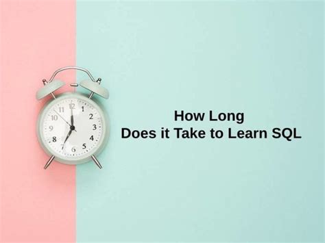 Image result for SQL How Long to Learn
