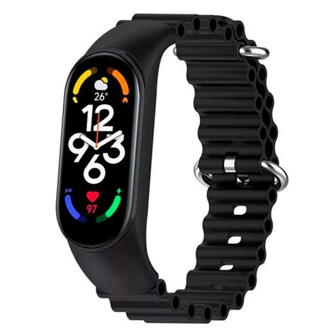Ремешок Xiaomi Mi Band 7, Ocean Band, Черный – купить по цене 166 грн в ...