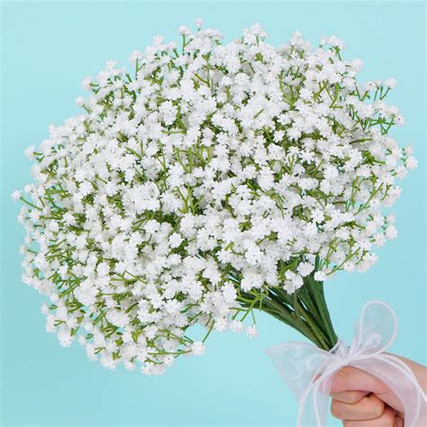 Amazon.com: XunYee 60 Pcs Baby Breath Artificial Flowers Gypsophila ...