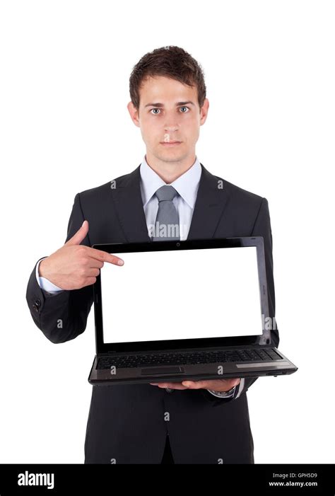 Business Man Pointing at Computer 的图像结果