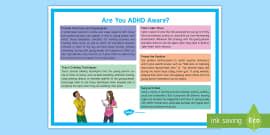 What is ADHD? Display Poster - Teaching Resource