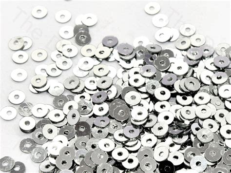 Mirror Circular Centre Hole Sequins