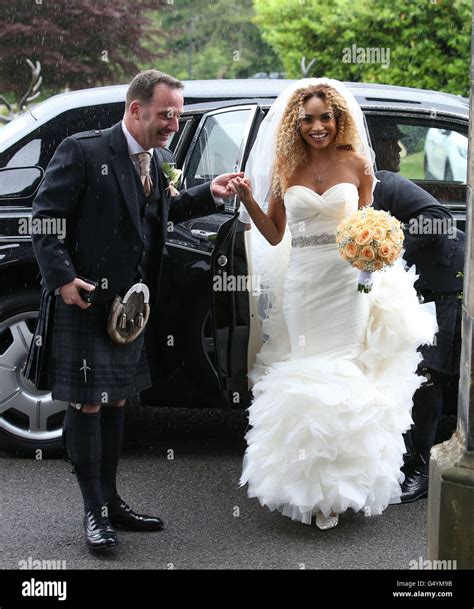 Tianna Chanel Flynn arrives at the Mar Hall resort in Renfrewshire ...