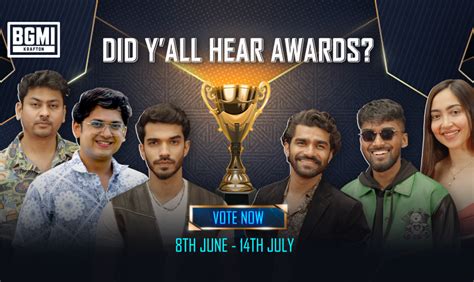 KRAFTON Announces BGMI Awards 2024