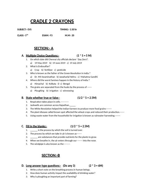 Class 5th EVS Lessons 的图像结果