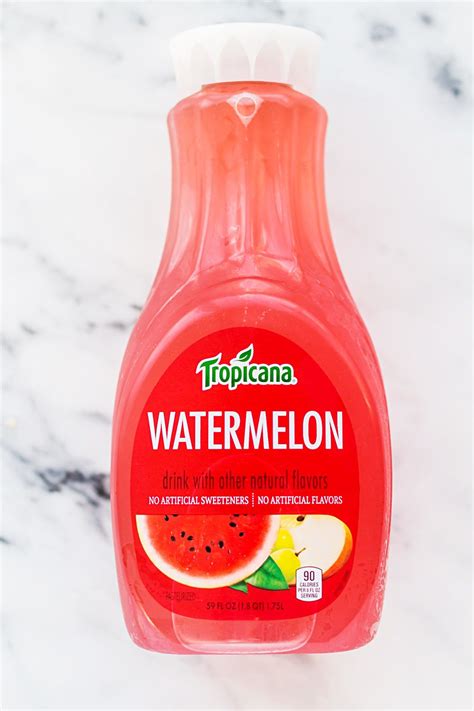 kickin' watermelon margarita with Tropicana Watermelon juice ...