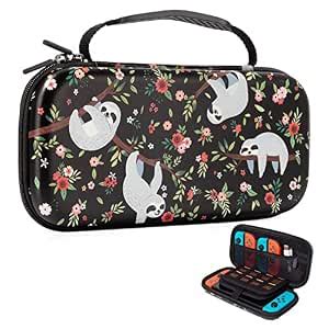 Vimorco Carry Case for Nintendo Switch, Portable Travel Bag with 20 ...