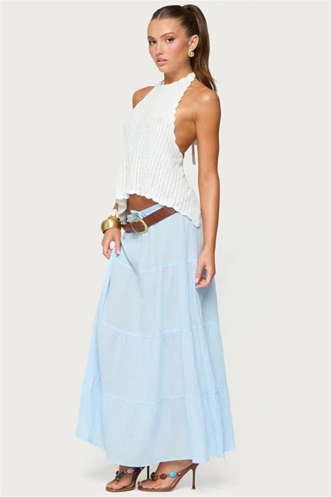 Solterra Crochet Halter Top – The Bae Club