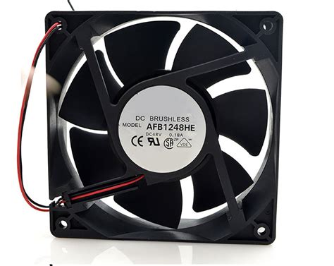 MEOLY Meglev Fan Cooling Fan AFB1248HE DC Brushless Fan 48V 0.18A 2 ...