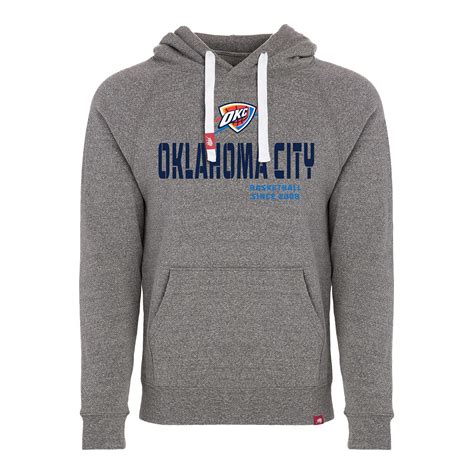 OKC THUNDER SPORTIQE OLSEN WORDMARK HOODED SWEATSHIRT | Official OKC ...