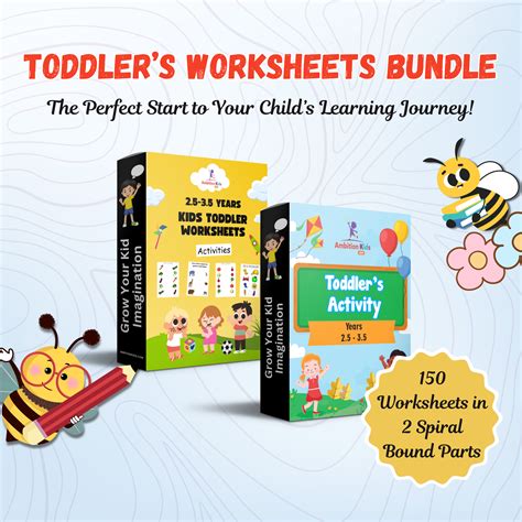 Preschool Kids Activity Worksheets in Hard Copy Format – Edamaa