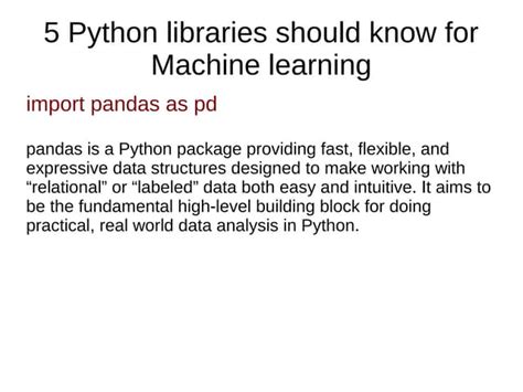 Image result for Machine Learning Libraries Python