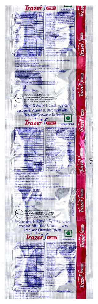 Trazer F Forte | Order Trazer F Forte Tablet Online at Truemeds